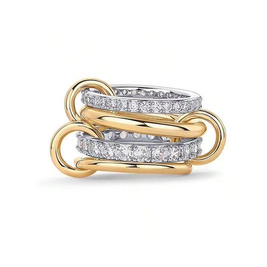 Interlocked Stackable Ring