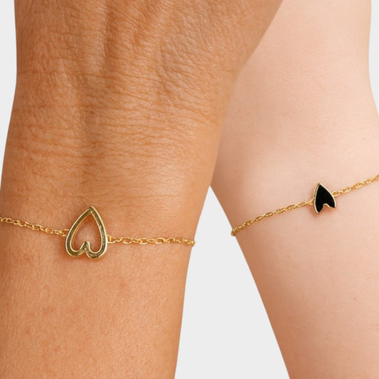 Matching Heart Bracelet