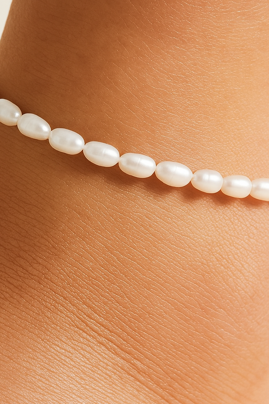 S925 Pearl Anklet