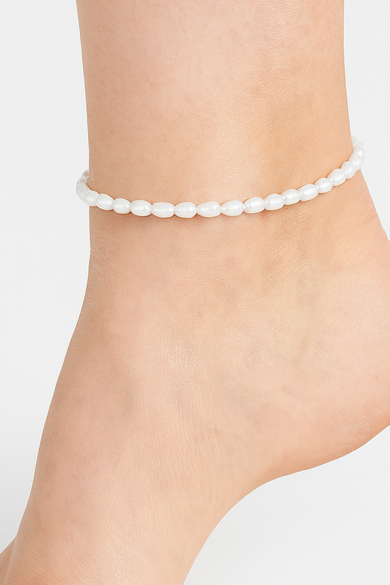 S925 Pearl Anklet