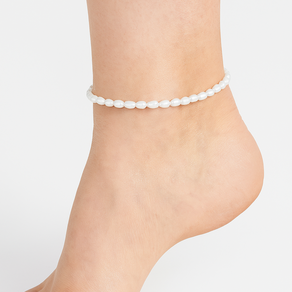 S925 Pearl Anklet