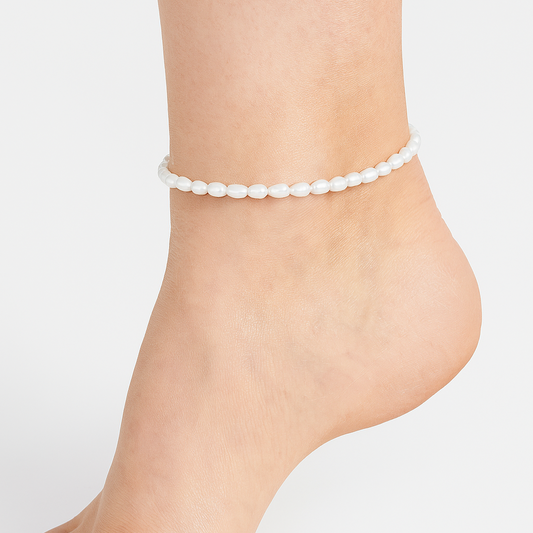 Anklet S925 Pearls Sterling Silver