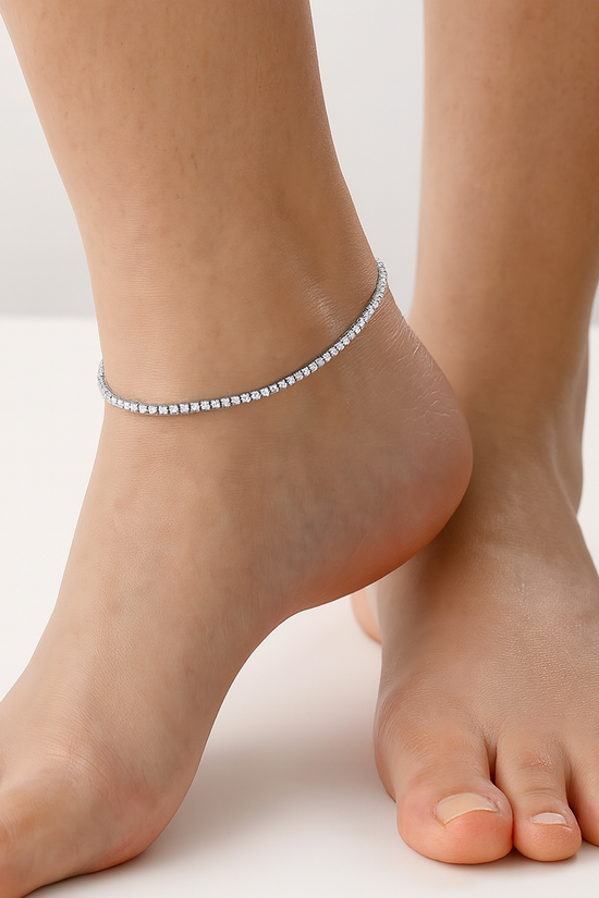 S925 Tennis Anklet