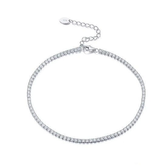 S925 Tennis Anklet