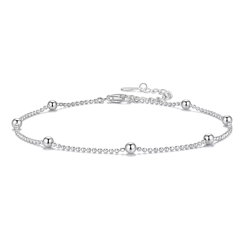 S925 Beads Anklet