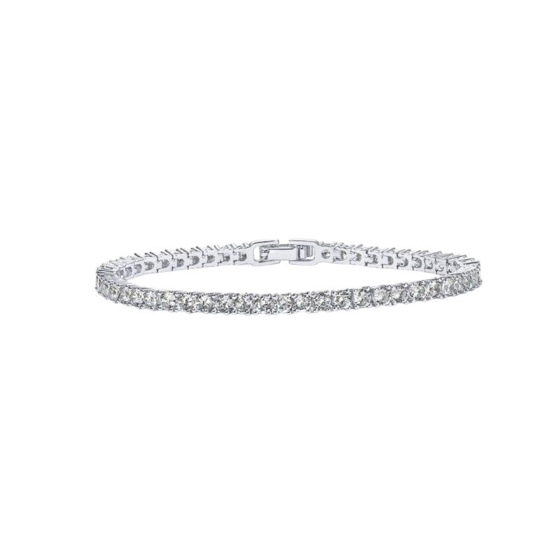 Cubic Zirconia Tennis Bracelet 3MM