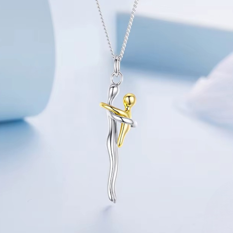Maternal Hug Necklace Pendant