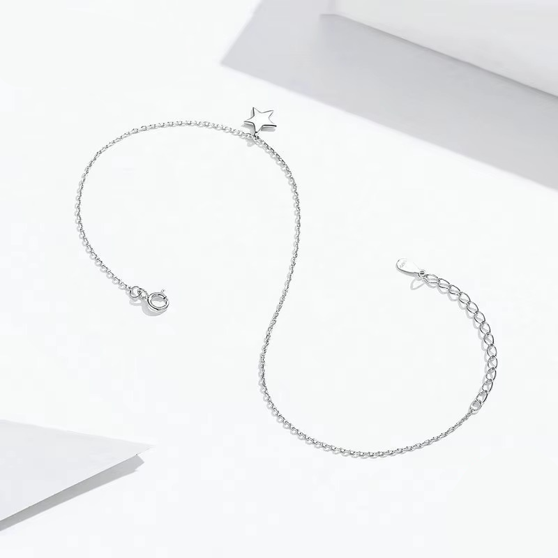 S925 Star Anklet