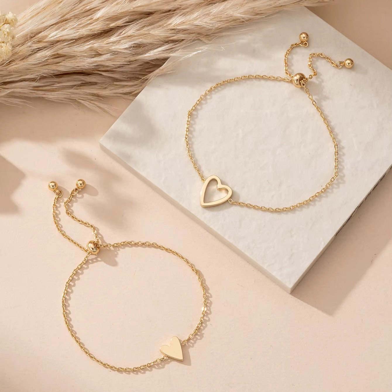 Matching Heart Bracelet