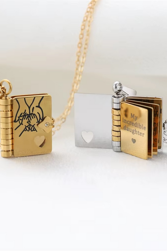Letter to Daughter Necklace