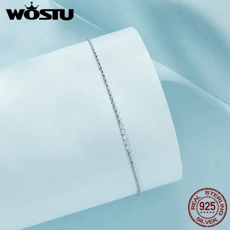 S925 Thin Chain Anklet