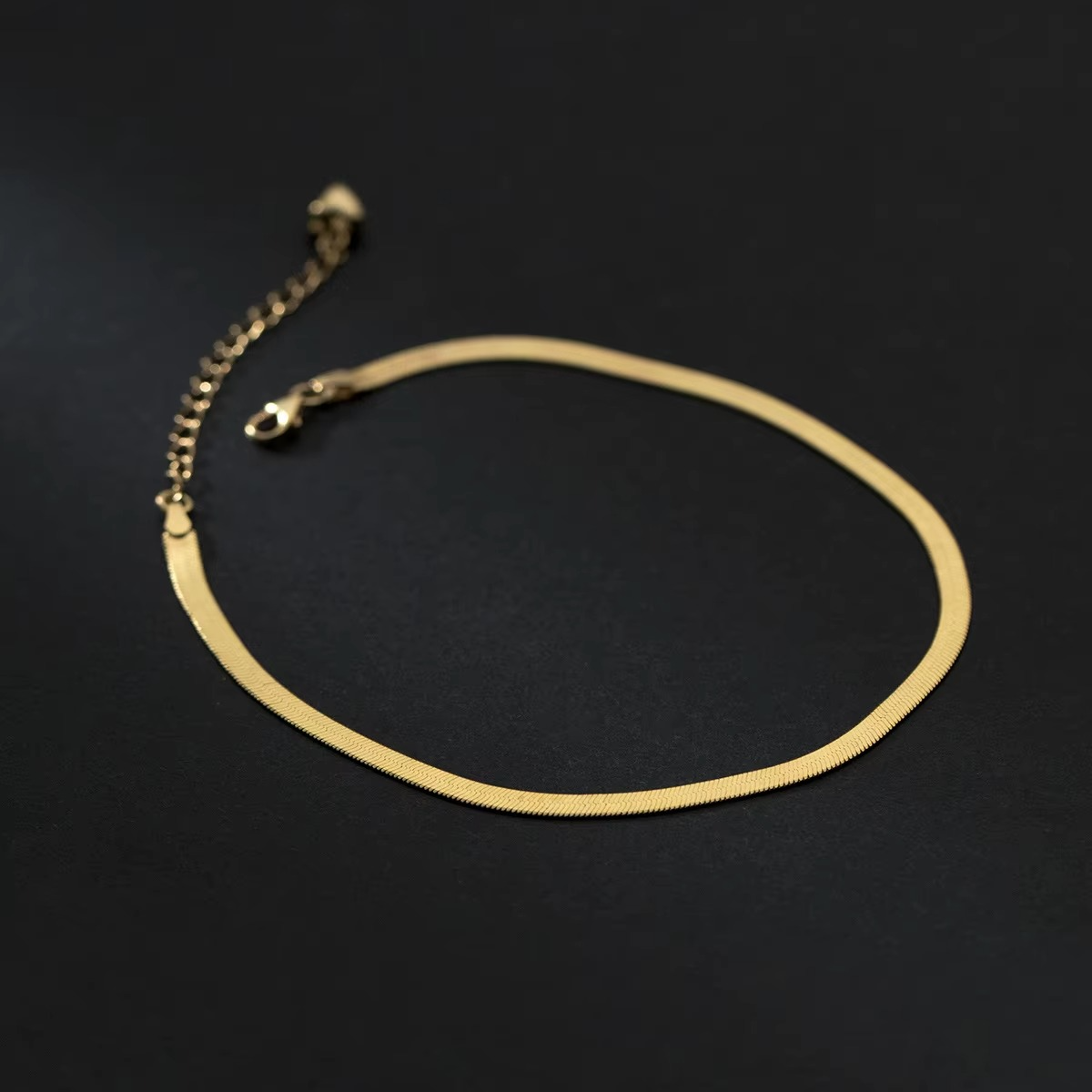 S925 Serpent Anklet