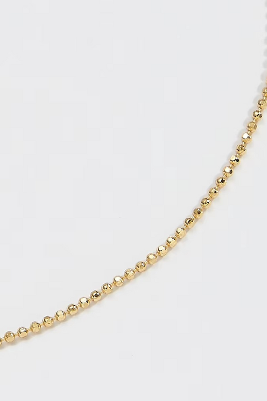 S925 Small Beads Anklet