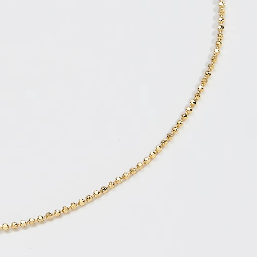S925 Small Beads Anklet