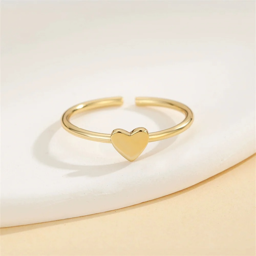 S925 Heart Toe Ring