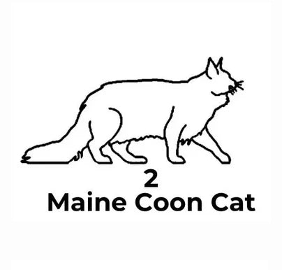 Personalized Silhouette Cat Necklace