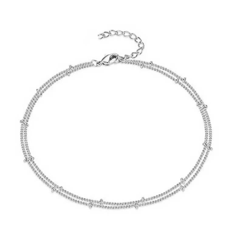 Dainty Double Layer Anklet