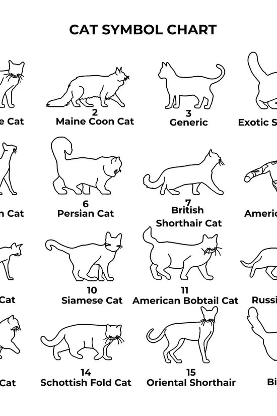 Personalized Silhouette Cat Necklace