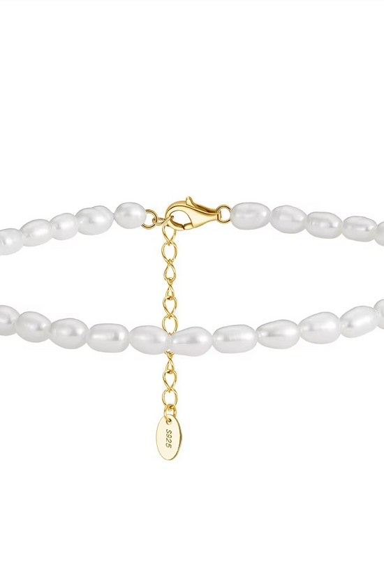 S925 Pearl Anklet