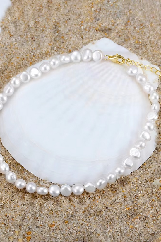 S925 Pearl Anklet