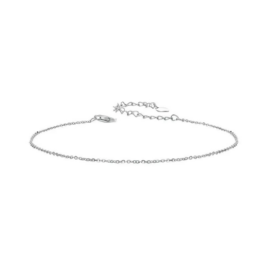 S925 Thin Chain Anklet