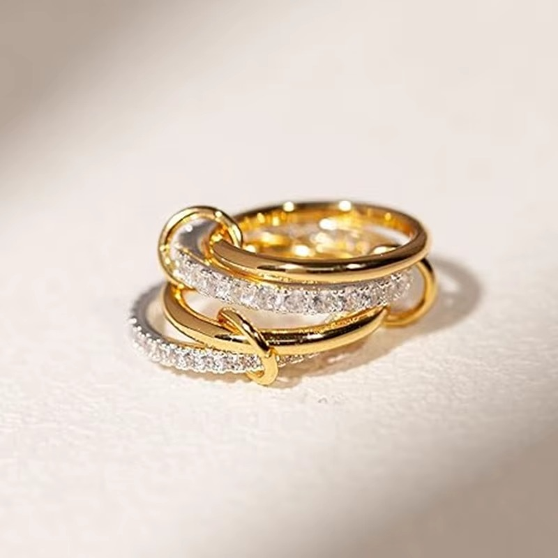 Interlocked Stackable Ring