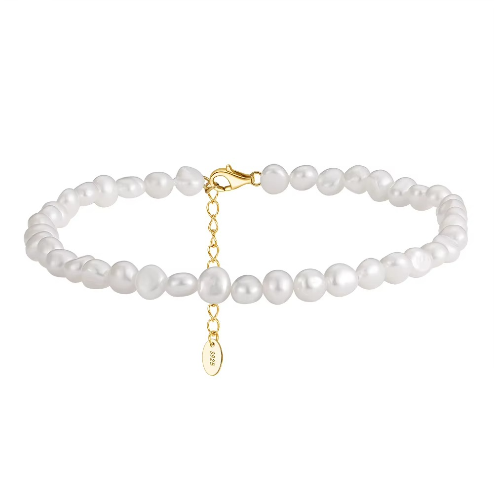 S925 Pearl Anklet