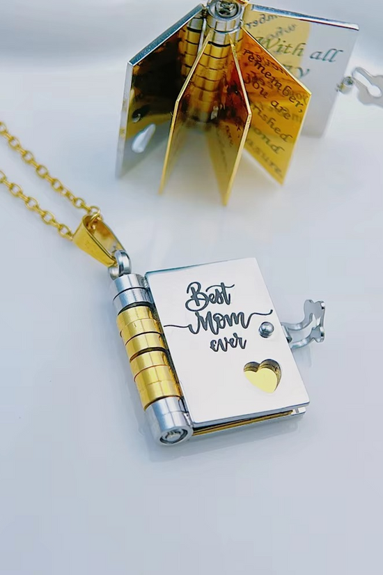 Letter to Mom Necklace