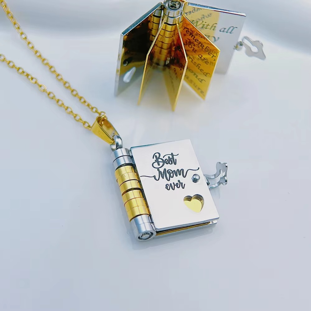 Letter to Mom Necklace