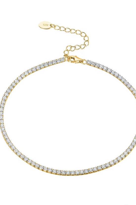 S925 Tennis Anklet