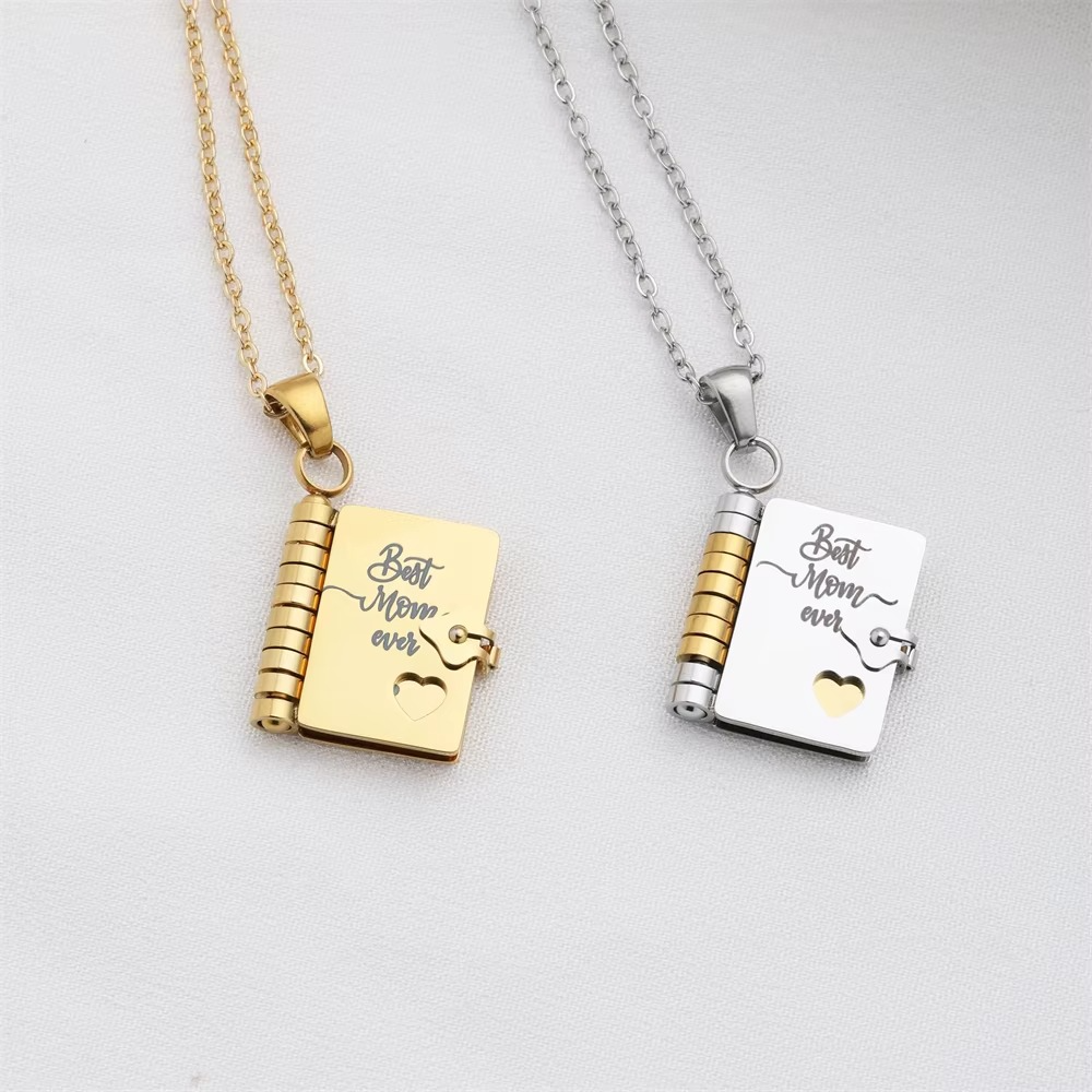 Letter to Mom Necklace