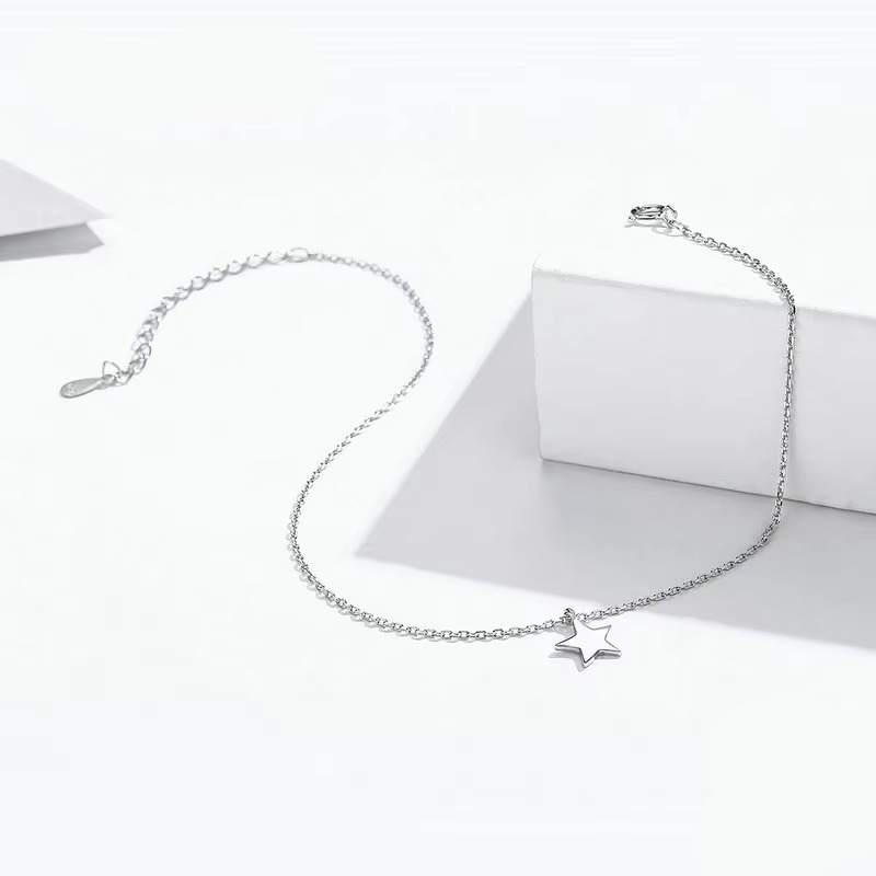 S925 Star Anklet