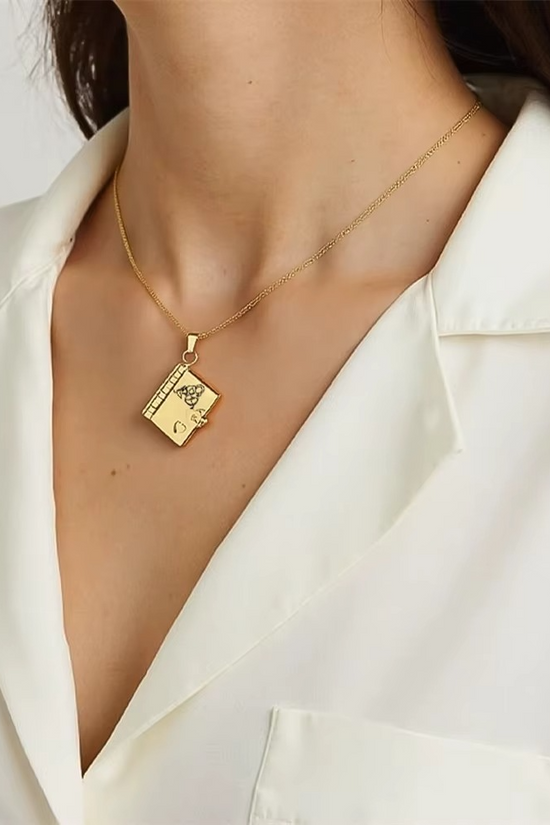 Letter to Granddaughter Necklace