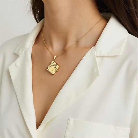 Letter to Granddaughter Necklace