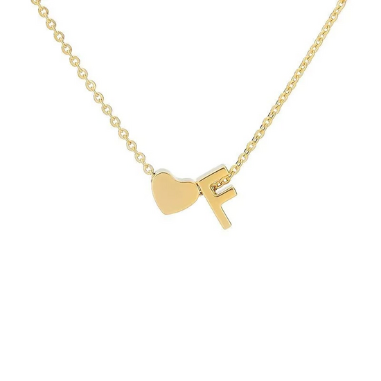 Initials Heart Necklace