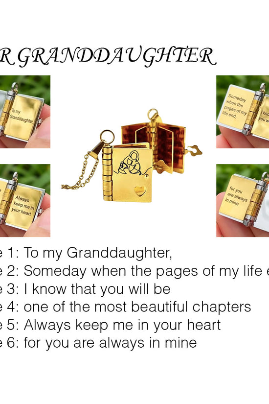 Letter to Granddaughter Necklace