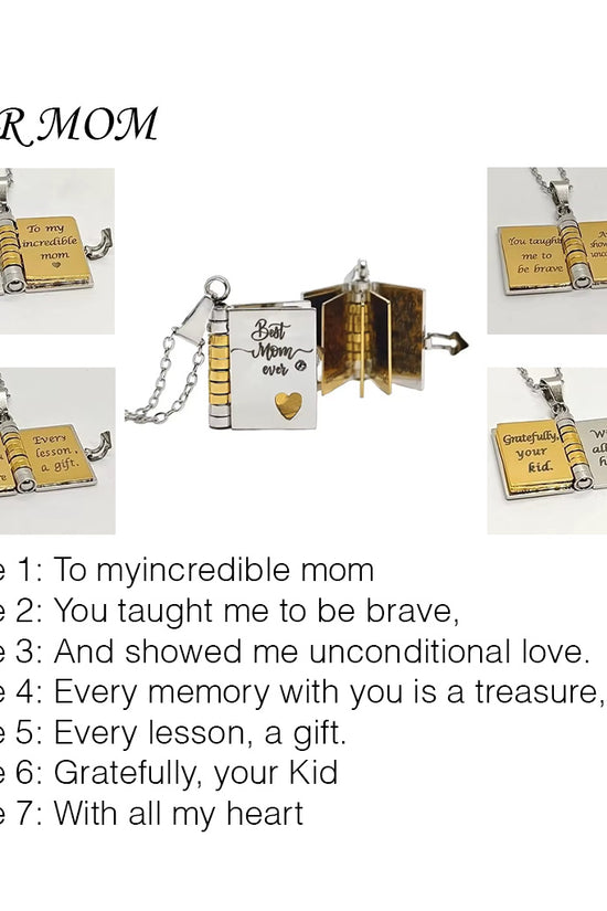 Letter to Mom Necklace