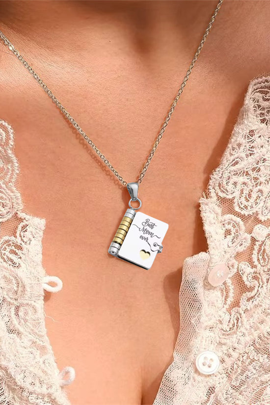 Letter to Mom Necklace