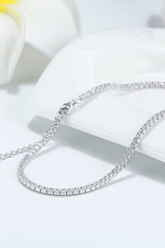 S925 Tennis Anklet
